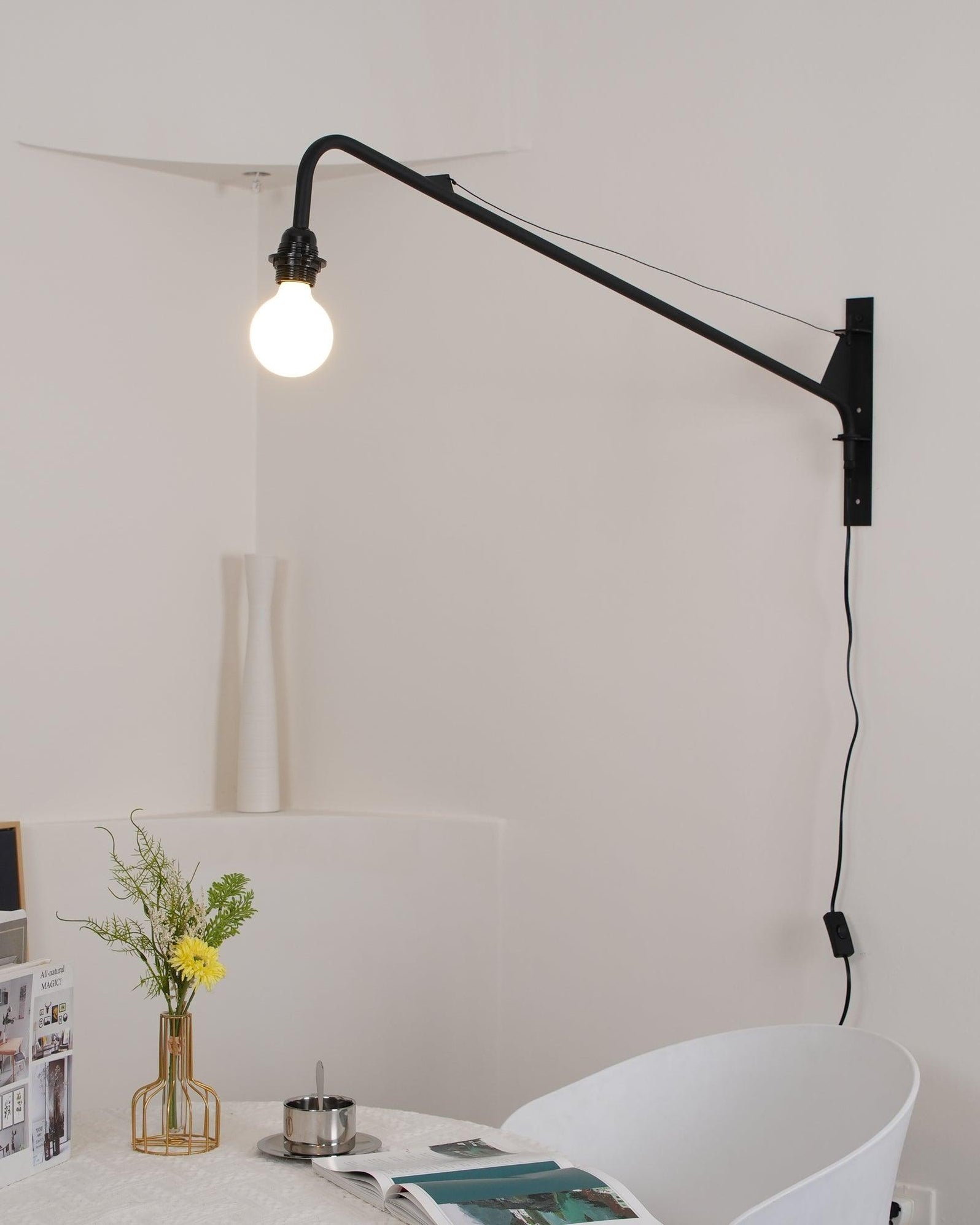 Prouve Petite Potence Wall Lamp 43.3" — Mooiehome
