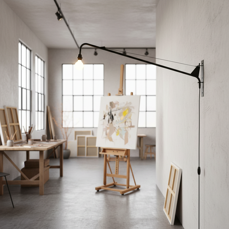 Prouve Petite Potence Wall Lamp 43.3"