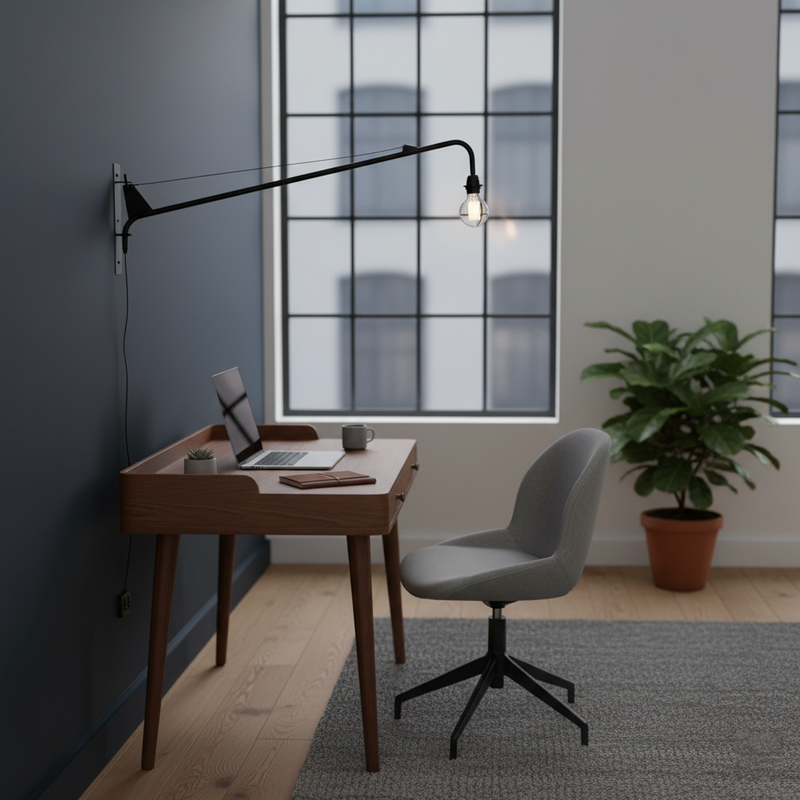 Prouve Petite Potence Wall Lamp 43.3"