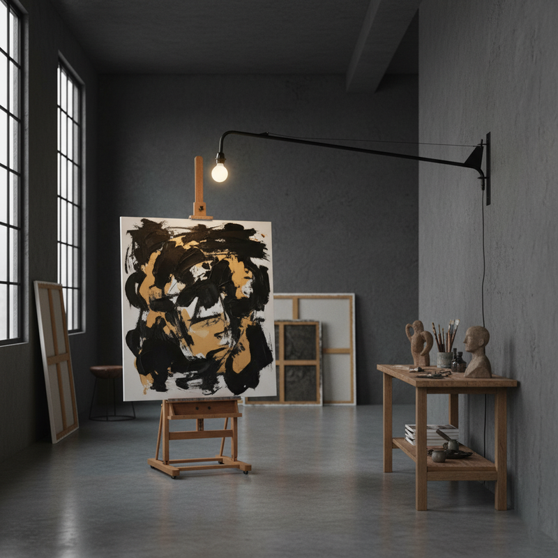 Prouve Petite Potence Wall Lamp 43.3"