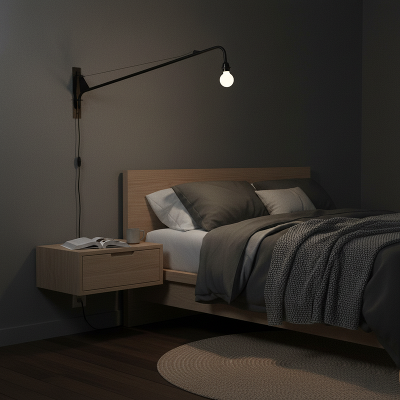 Prouve Petite Potence Wall Lamp 43.3"