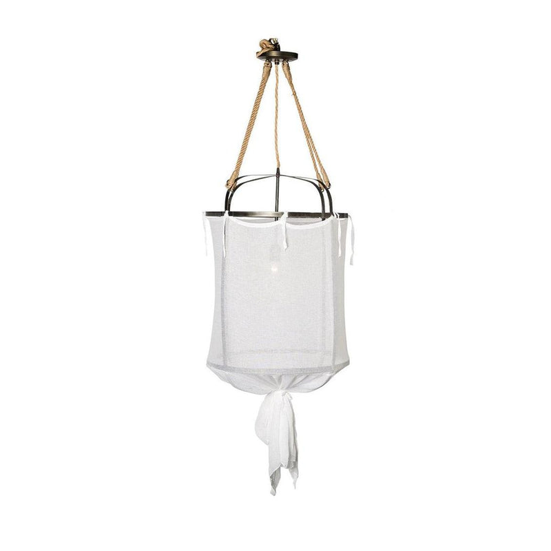 Provence Linen Pendant Light
