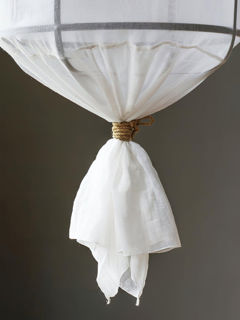 Provence Linen Pendant Light