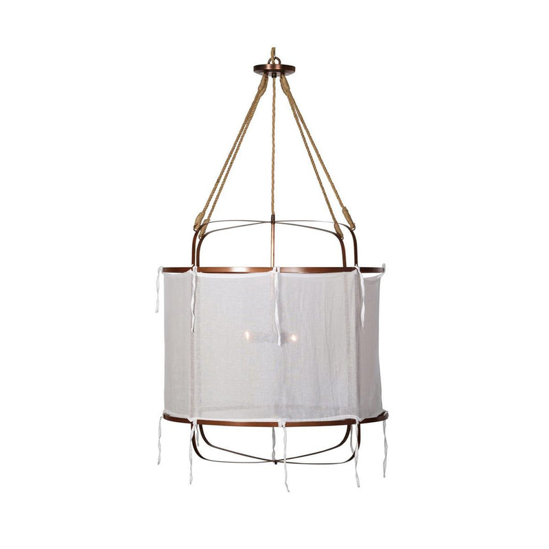 Provence Linen Pendant Light
