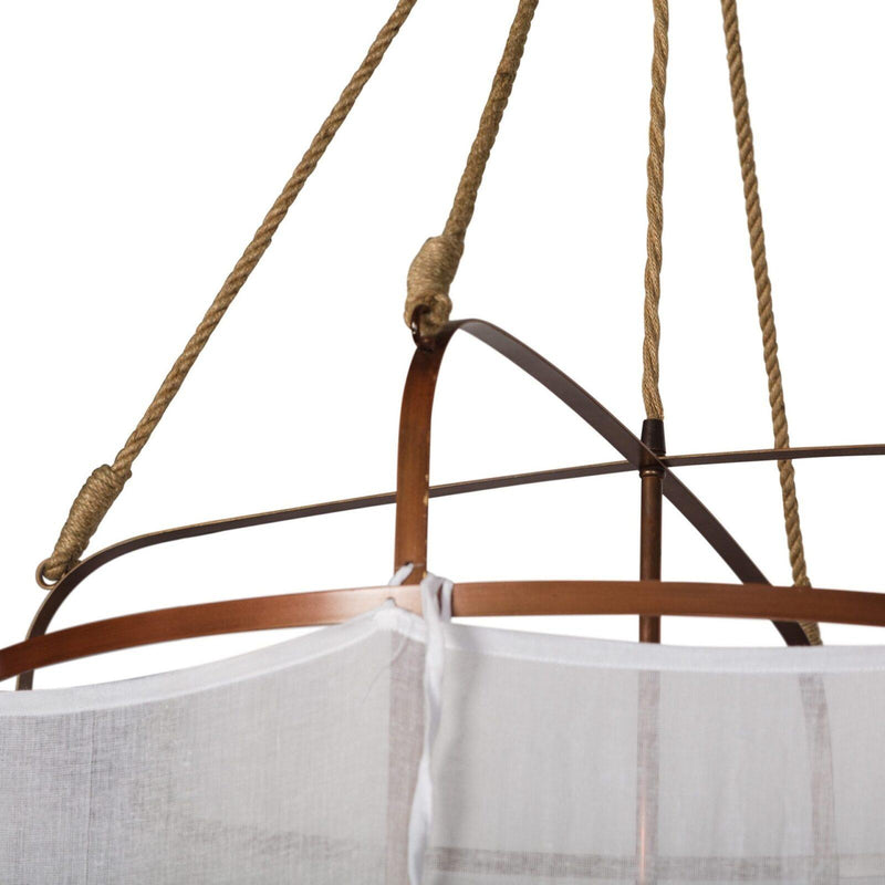 Provence Linen Pendant Light