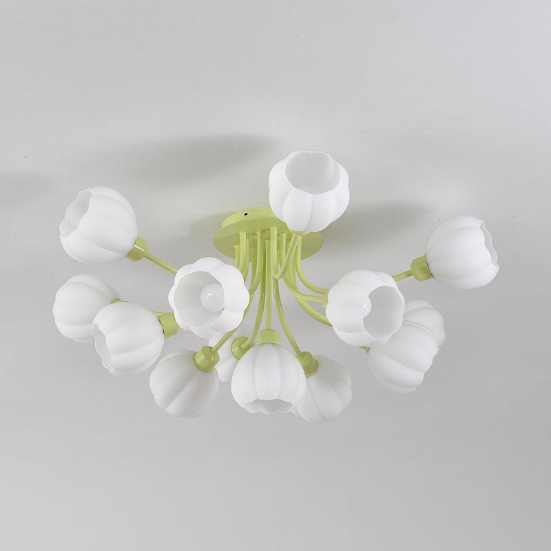 Pumpkin Matcha Ceiling Lamp