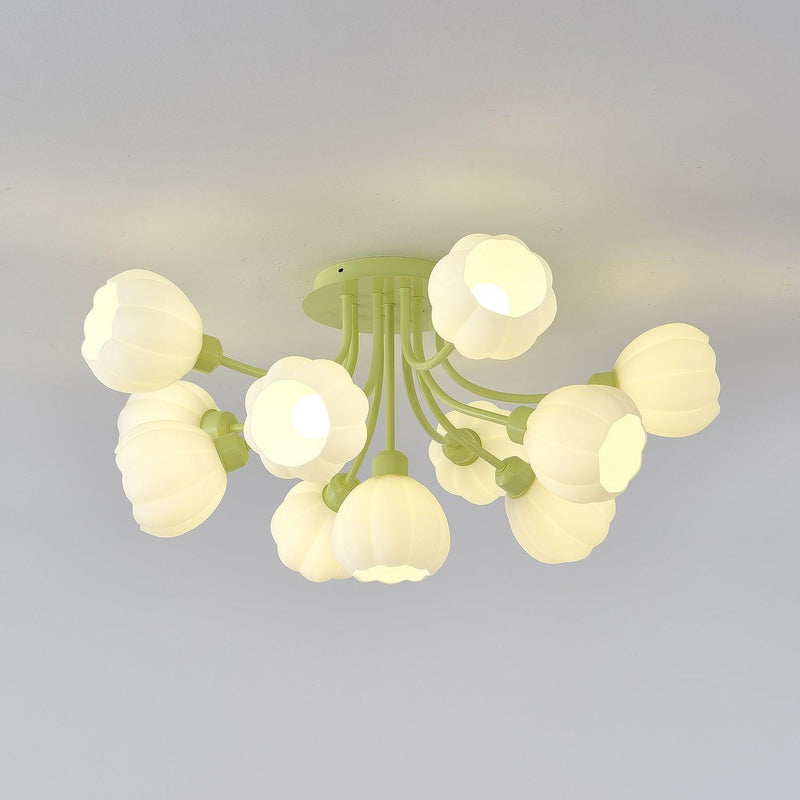 Pumpkin Matcha Ceiling Lamp