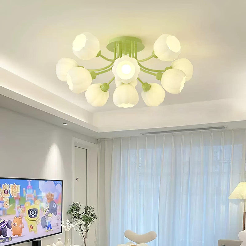 Pumpkin Matcha Ceiling Lamp