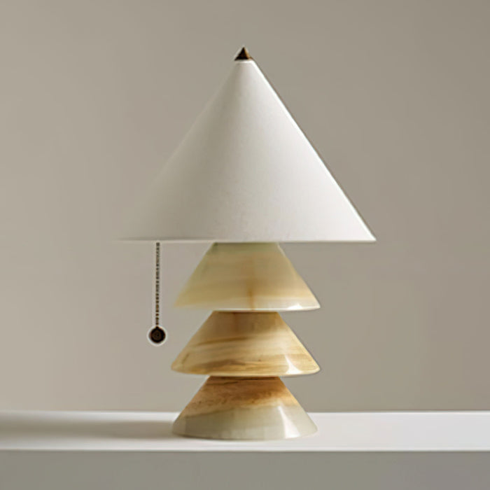 Pyramid Glow Table Lamp 11.4"