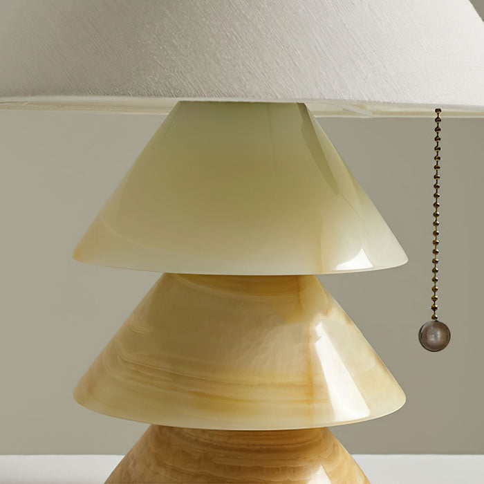 Pyramid Glow Table Lamp 11.4"