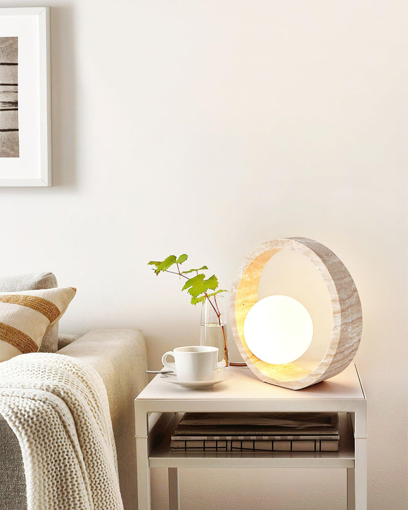 Q Circle Table Lamp 9.8"