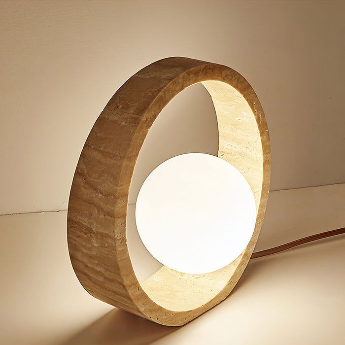 Q Circle Table Lamp 9.8"