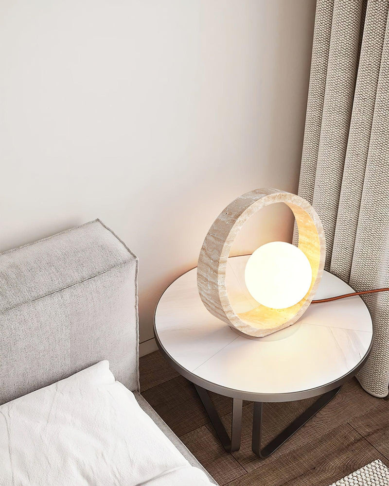 Q Circle Table Lamp 9.8"