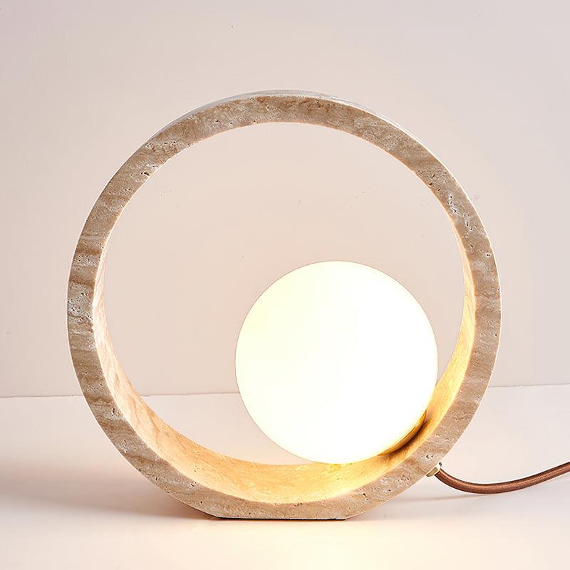 Q Circle Table Lamp 9.8"