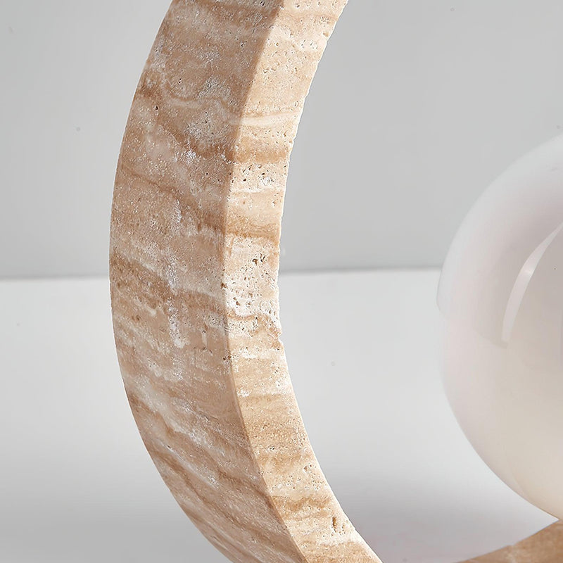 Q Circle Table Lamp 9.8"