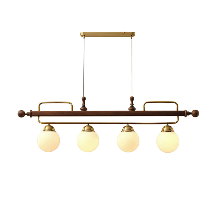 Quad Sphere Chandelier 47.2"