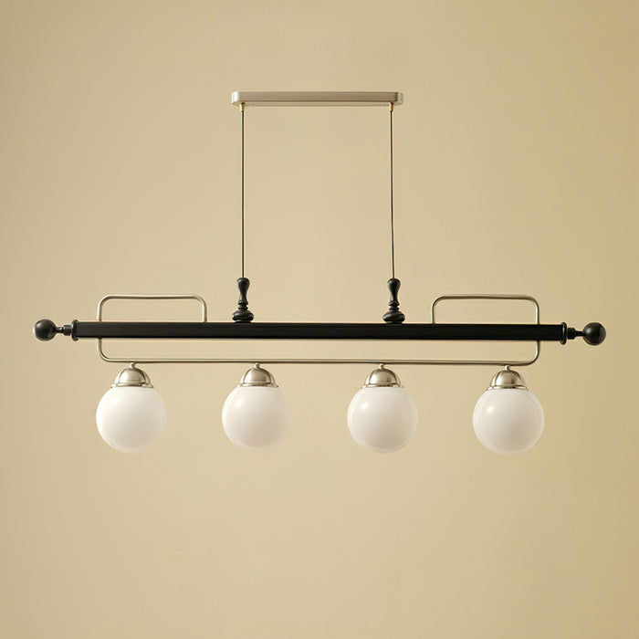 Quad Sphere Chandelier 47.2"