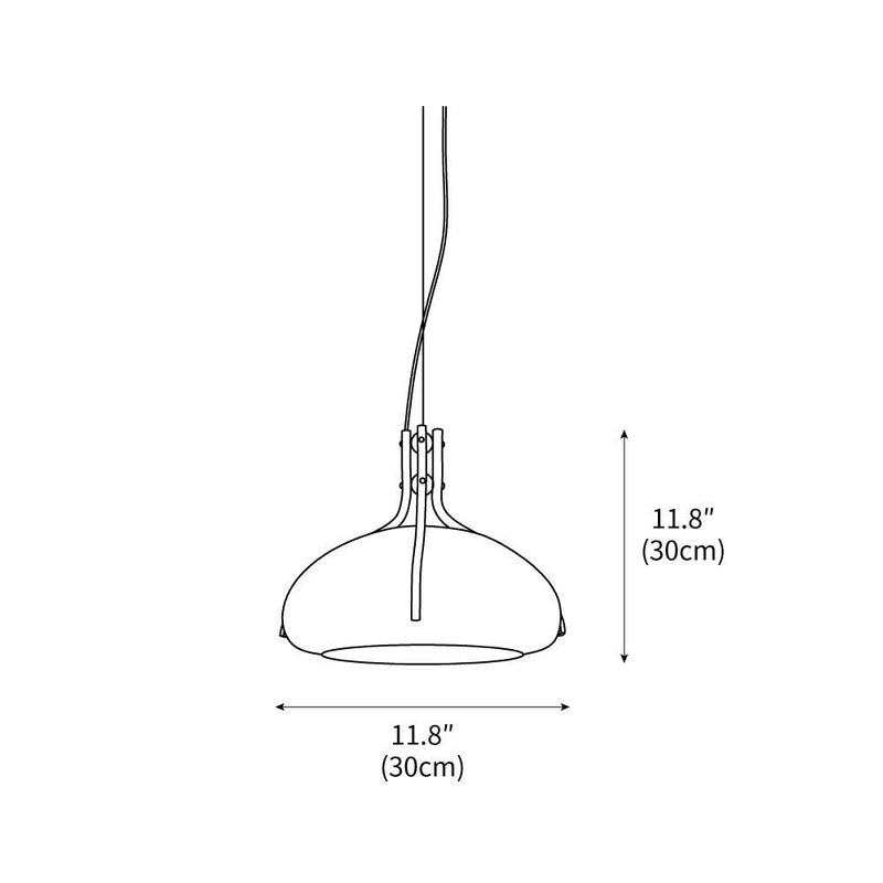 Quadrifoglio Pendant Light 11.8"