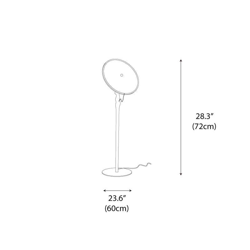 Radar Transmitter Floor Lamp