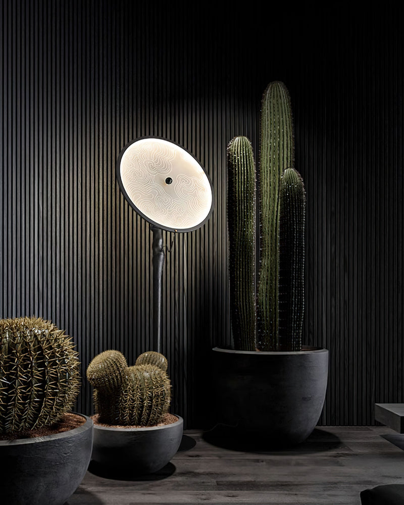 Radar Transmitter Floor Lamp