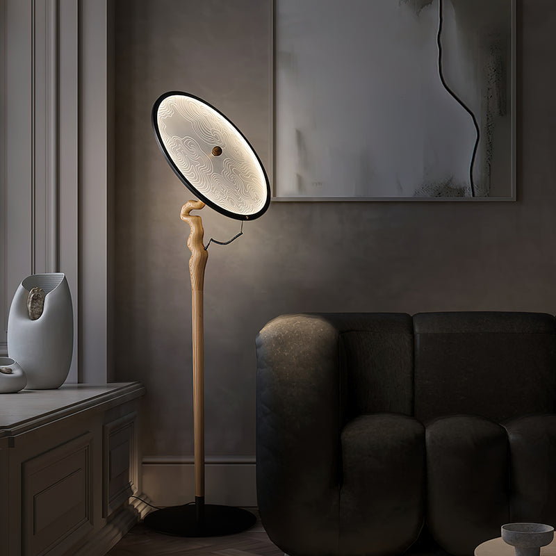 Radar Transmitter Floor Lamp