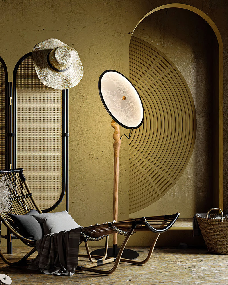 Radar Transmitter Floor Lamp