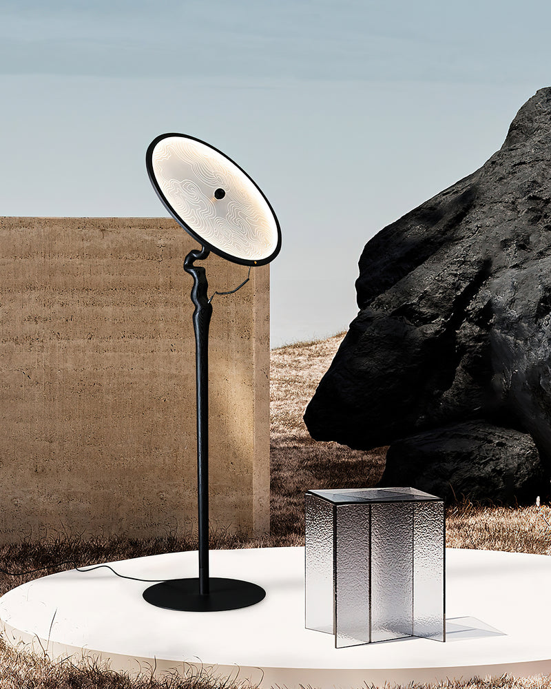 Radar Transmitter Floor Lamp