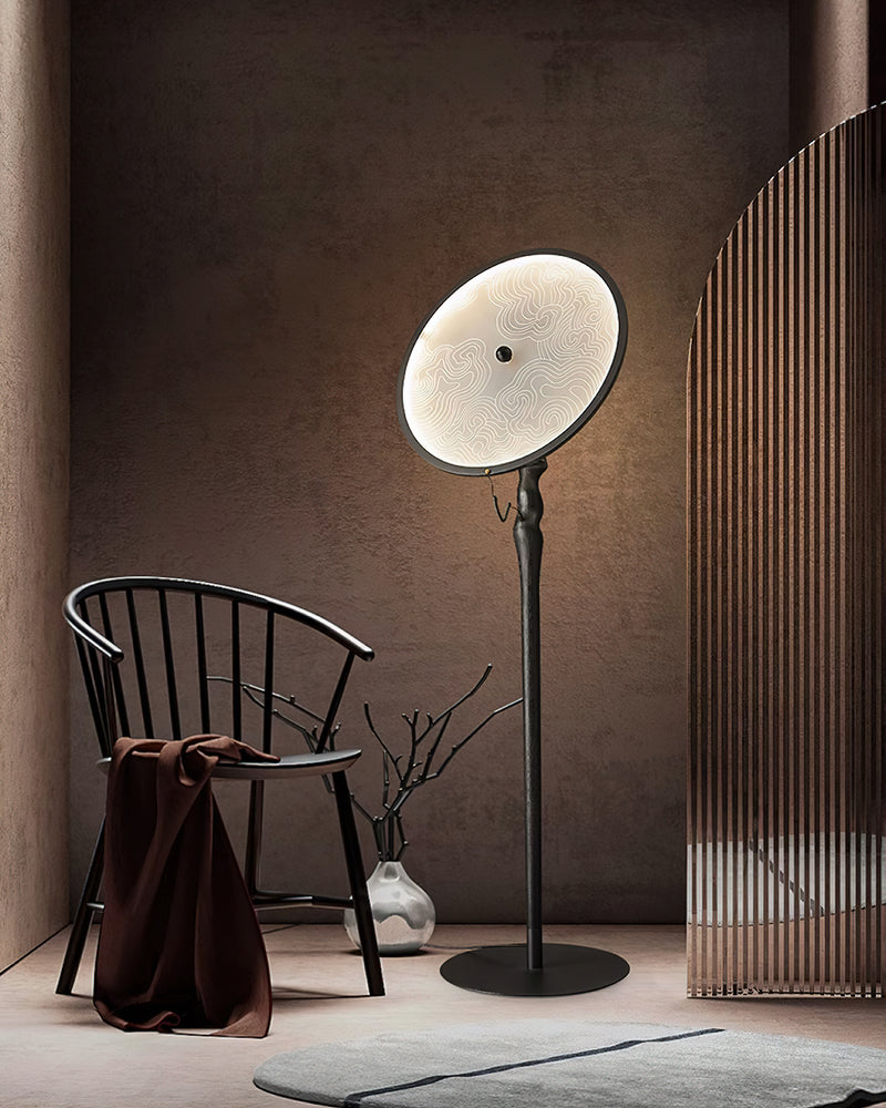 Radar Transmitter Floor Lamp