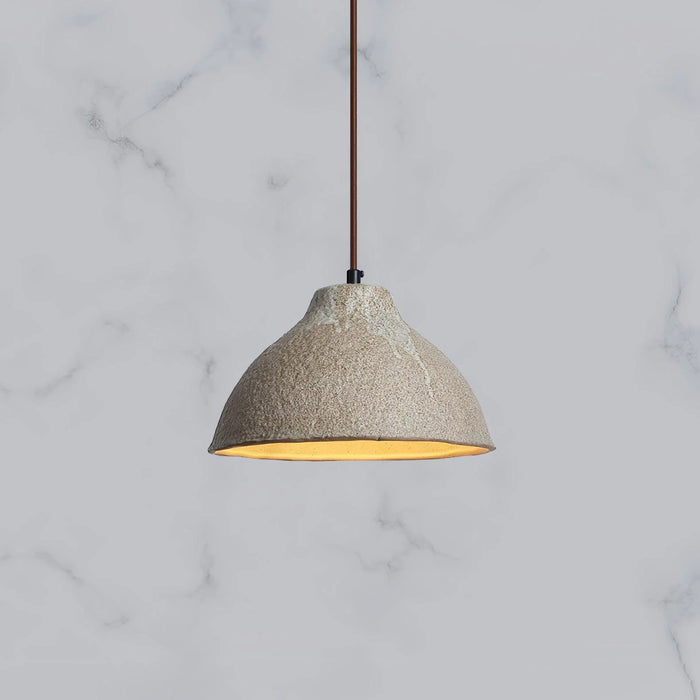 Raku Pendant Lamp 14.2"