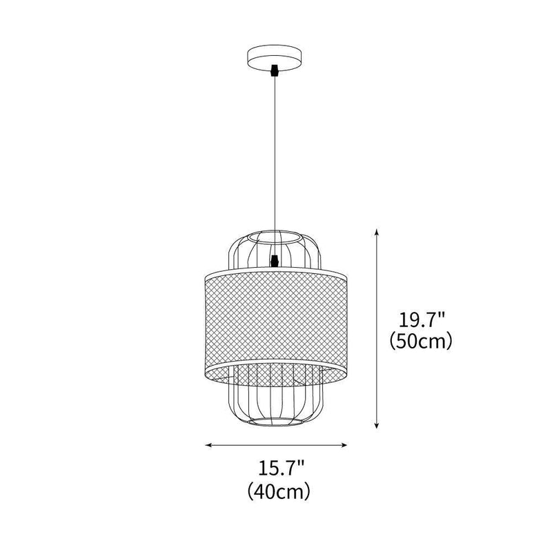Rattan Aru Pendant Lamp