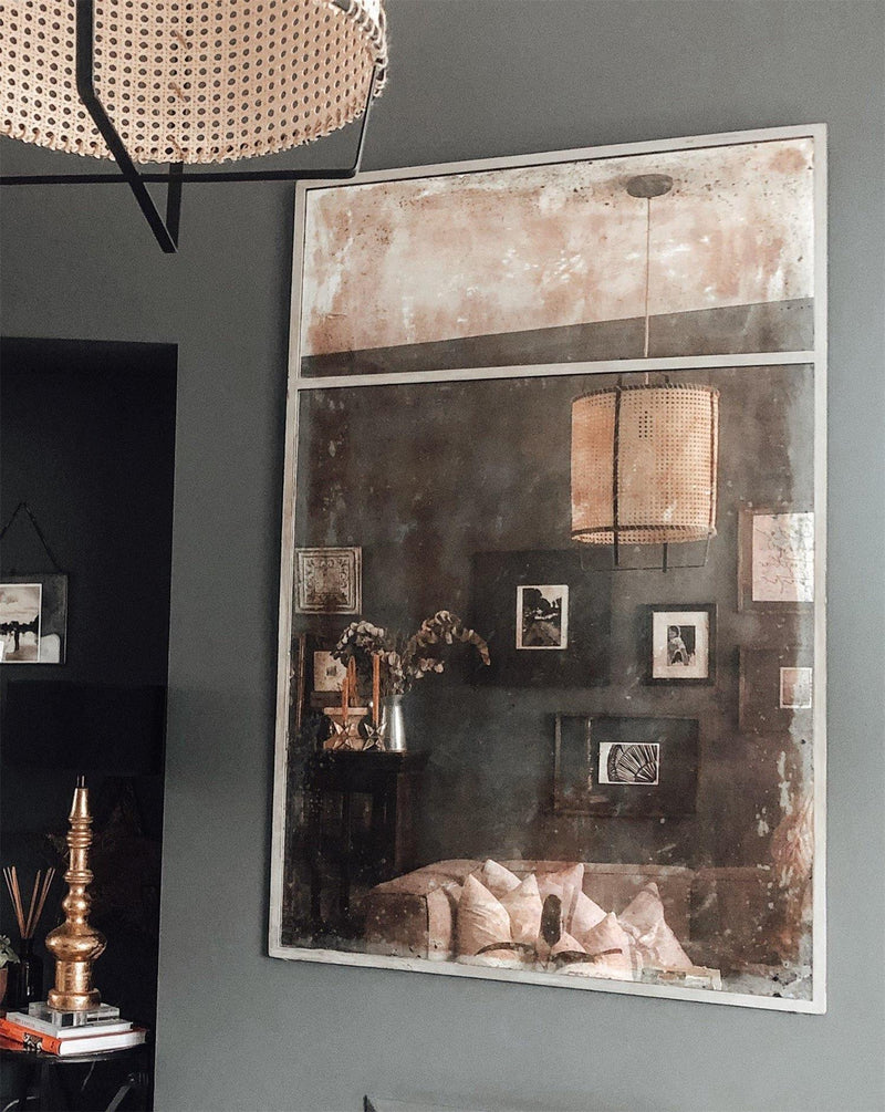 Rattan Cane Pendant Light 15.7"