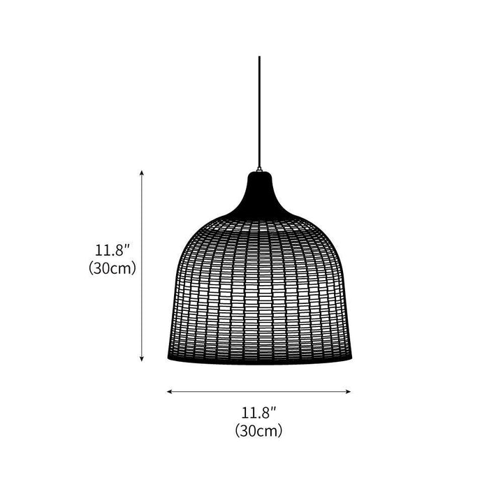 Rattan Pendant Light – detail 3