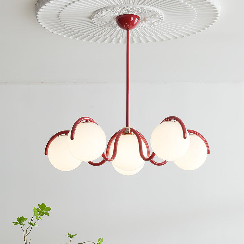 Reedway Curve Chandelier 27.2"