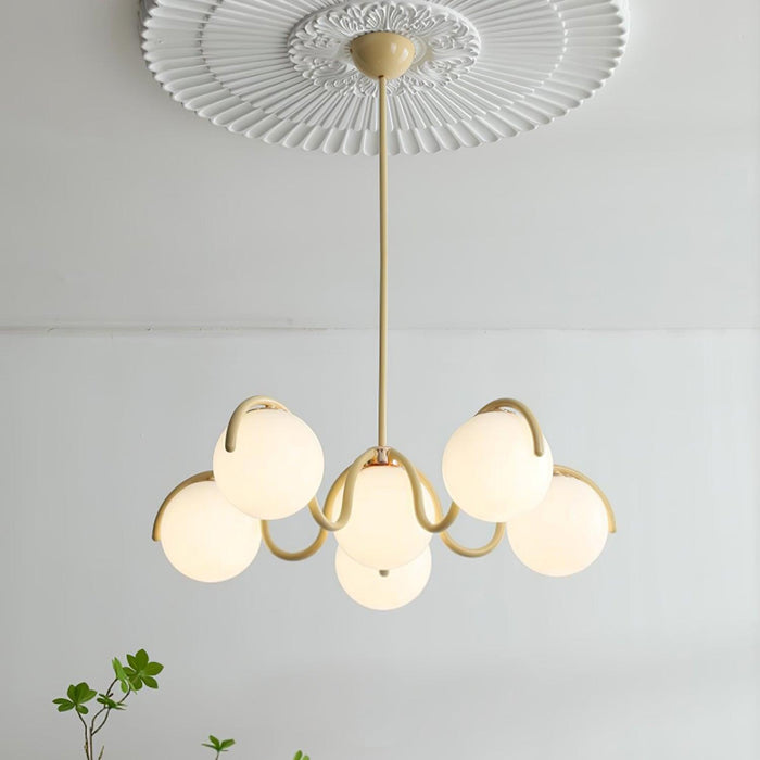 Reedway Curve Chandelier 27.2"