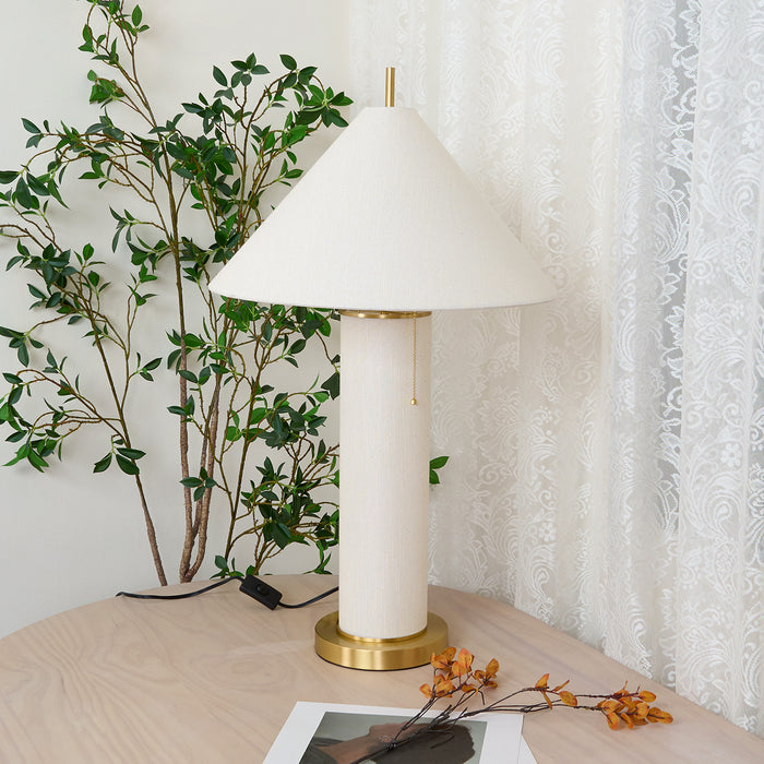 Remi Linen Table Lamp