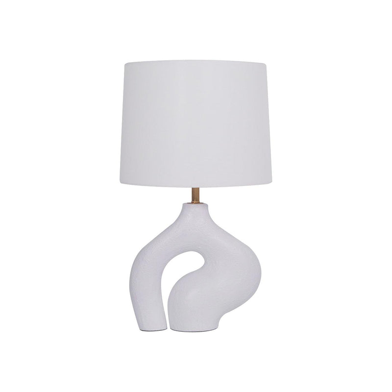 Resin Art Table Lamp 15.7"