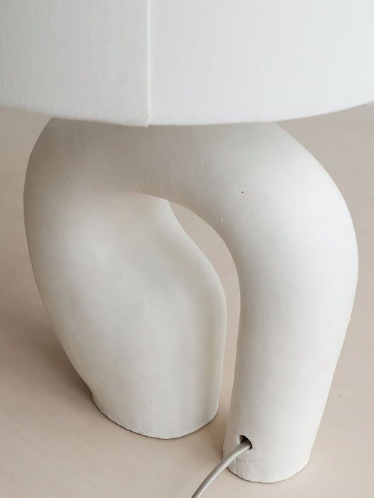 Resin Art Table Lamp 15.7"