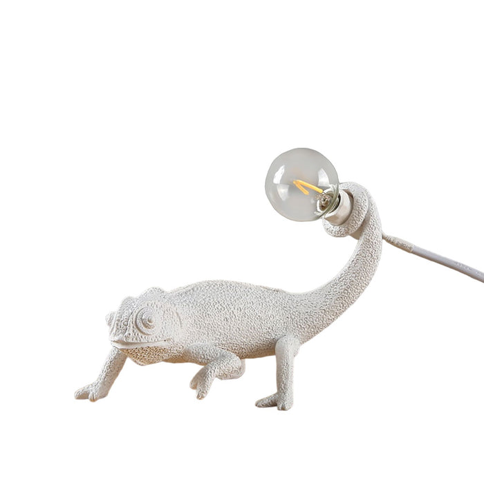 Resin Lizard Table Lamp 7.5"