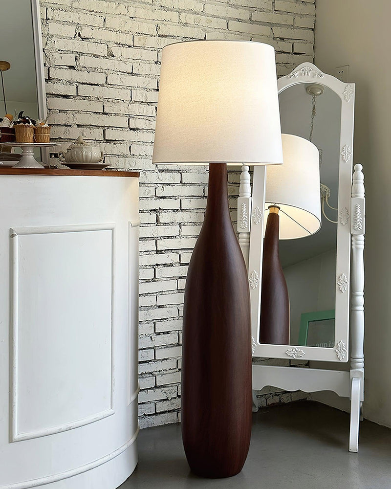 Resin Serenity Floor Lamp 17.7"