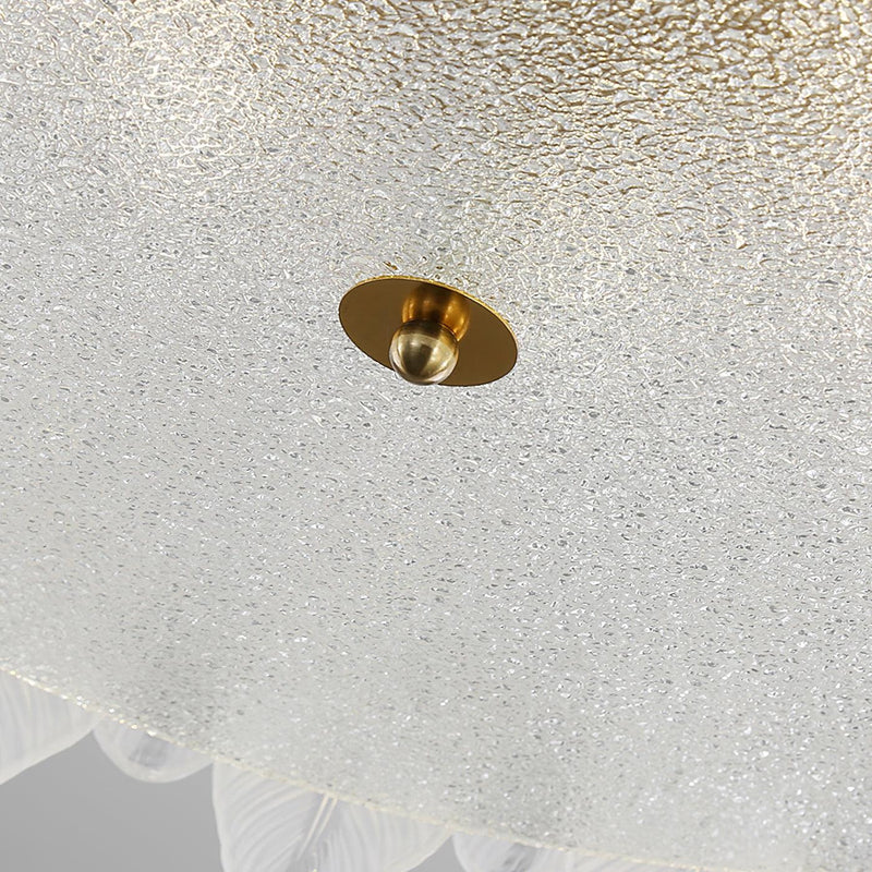 Retro Feather Ceiling Lamp