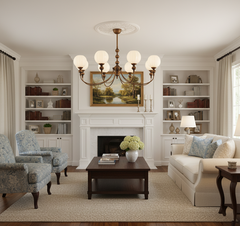 Retro Monique Chandelier