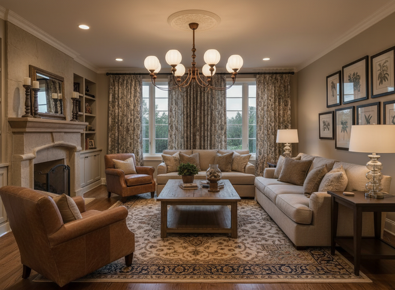 Retro Monique Chandelier