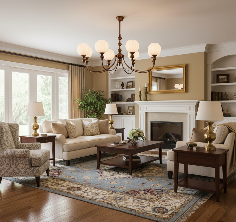 Retro Monique Chandelier