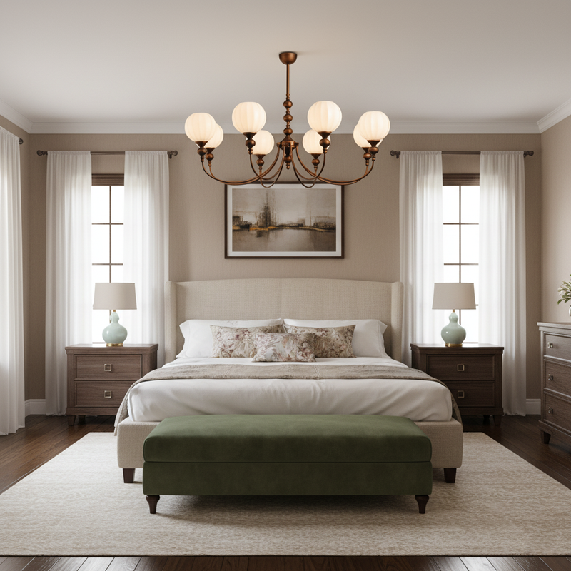 Retro Monique Chandelier