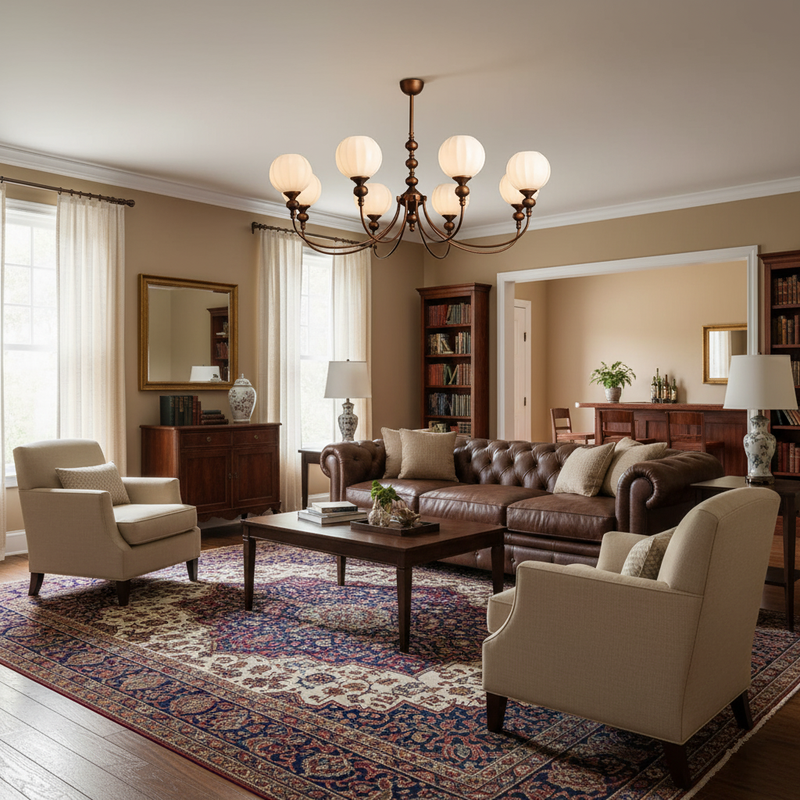 Retro Monique Chandelier