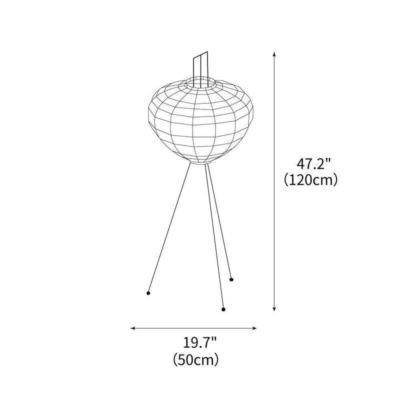 Rice Paper Floor Lamp