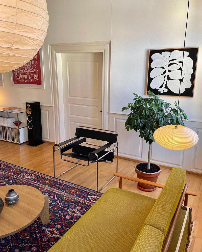 Akari Oval Pendant Swag Light 19.7"