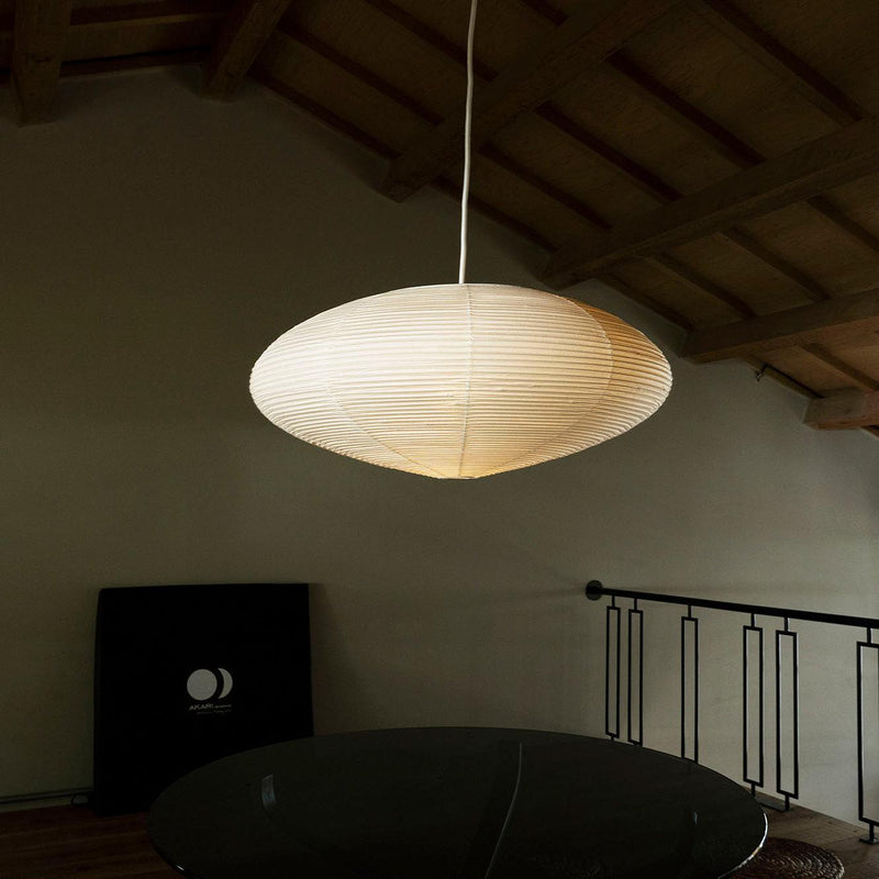 Akari Oval Pendant Swag Light 19.7"