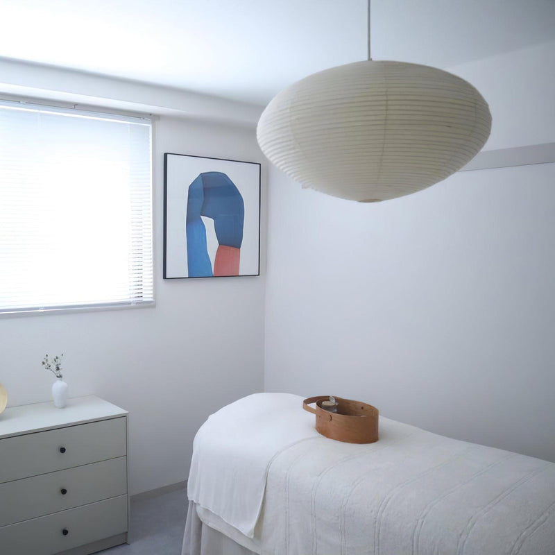 Akari Oval Pendant Swag Light 19.7"