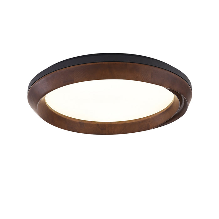 Ripple Wood Ceiling Light